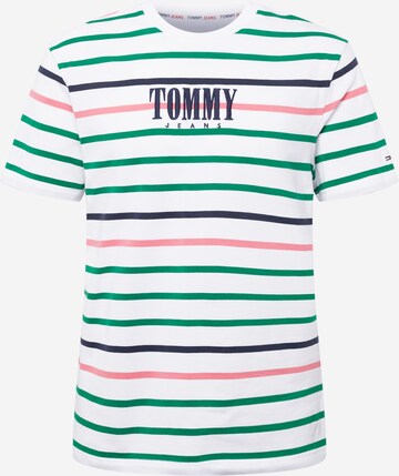 Tommy Jeans Skjorte i hvit: forside