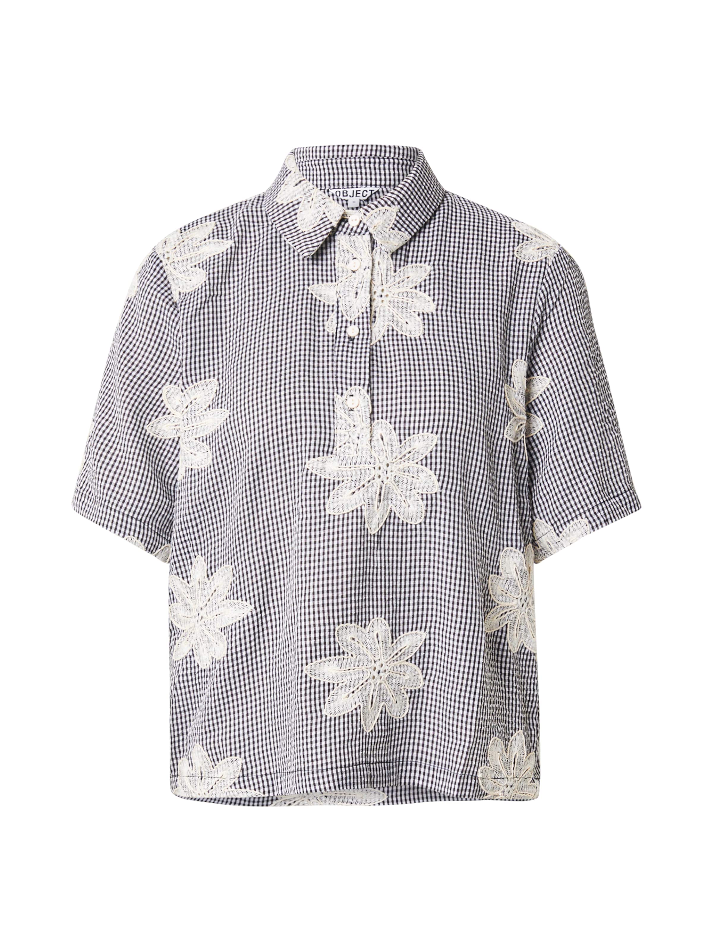 OBJECT Μπλούζα 'OBJPenny' σε μαύρο: μπροστά