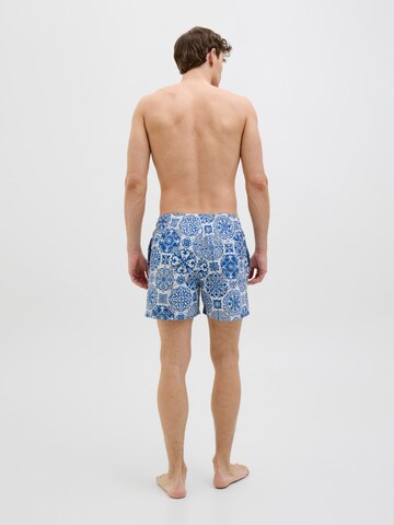 JACK & JONES Zwemshorts in Blauw