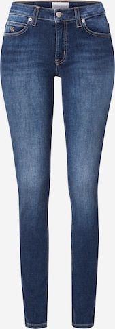 Calvin Klein Jeans Jeans in Blauw: voorkant