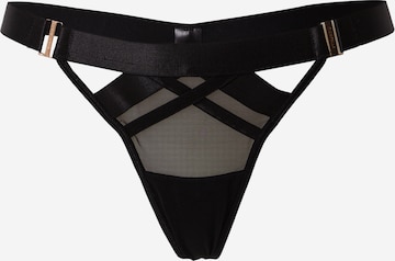 Bluebella - Tanga 'Sawyer' em preto: frente