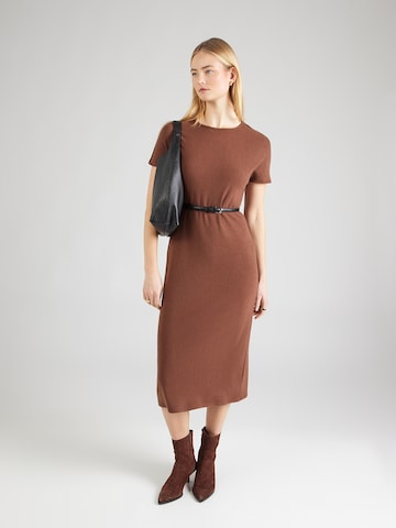 ABOUT YOU Sukienka z dzianiny 'Arven' w kolorze brązowy: przód