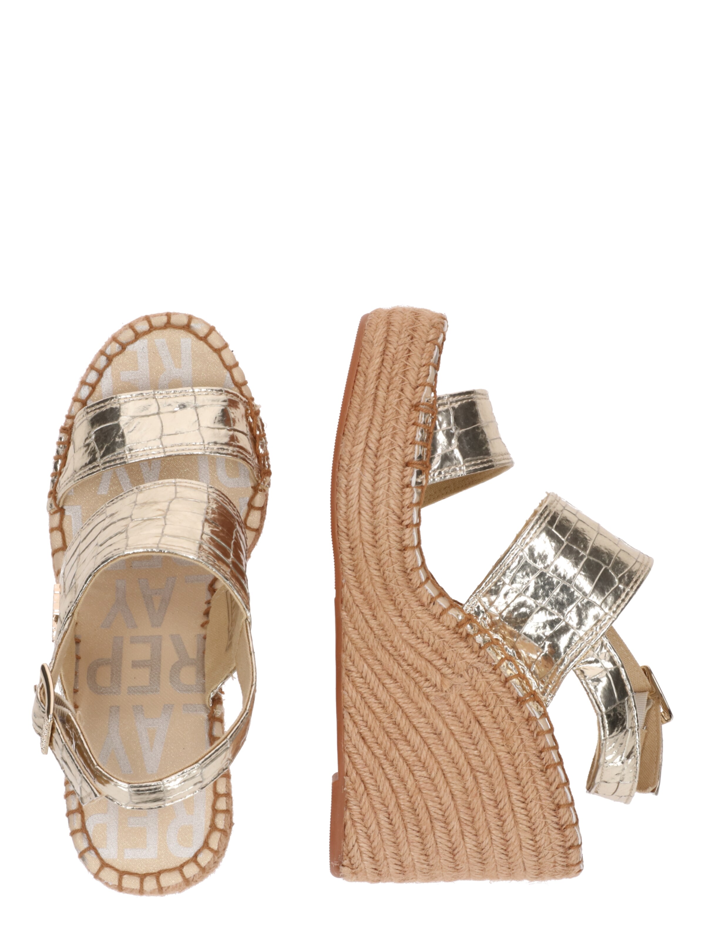 REPLAY Sandaler med rem i guld