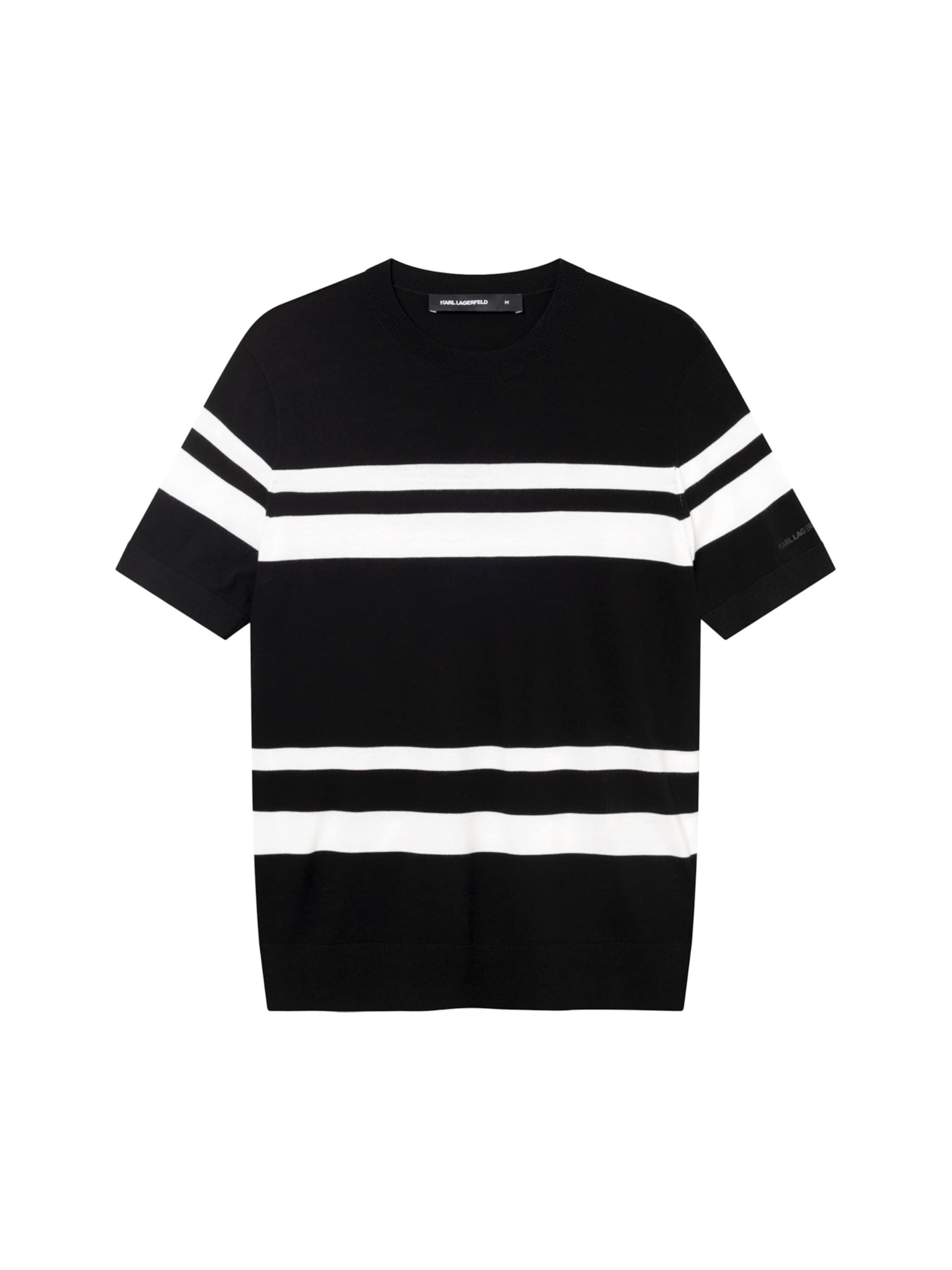 Karl Lagerfeld Shirt ' 655011 ' in Zwart: voorkant