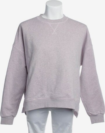 GANNI Sweatshirt & Zip-Up Hoodie in XL in Pink: front