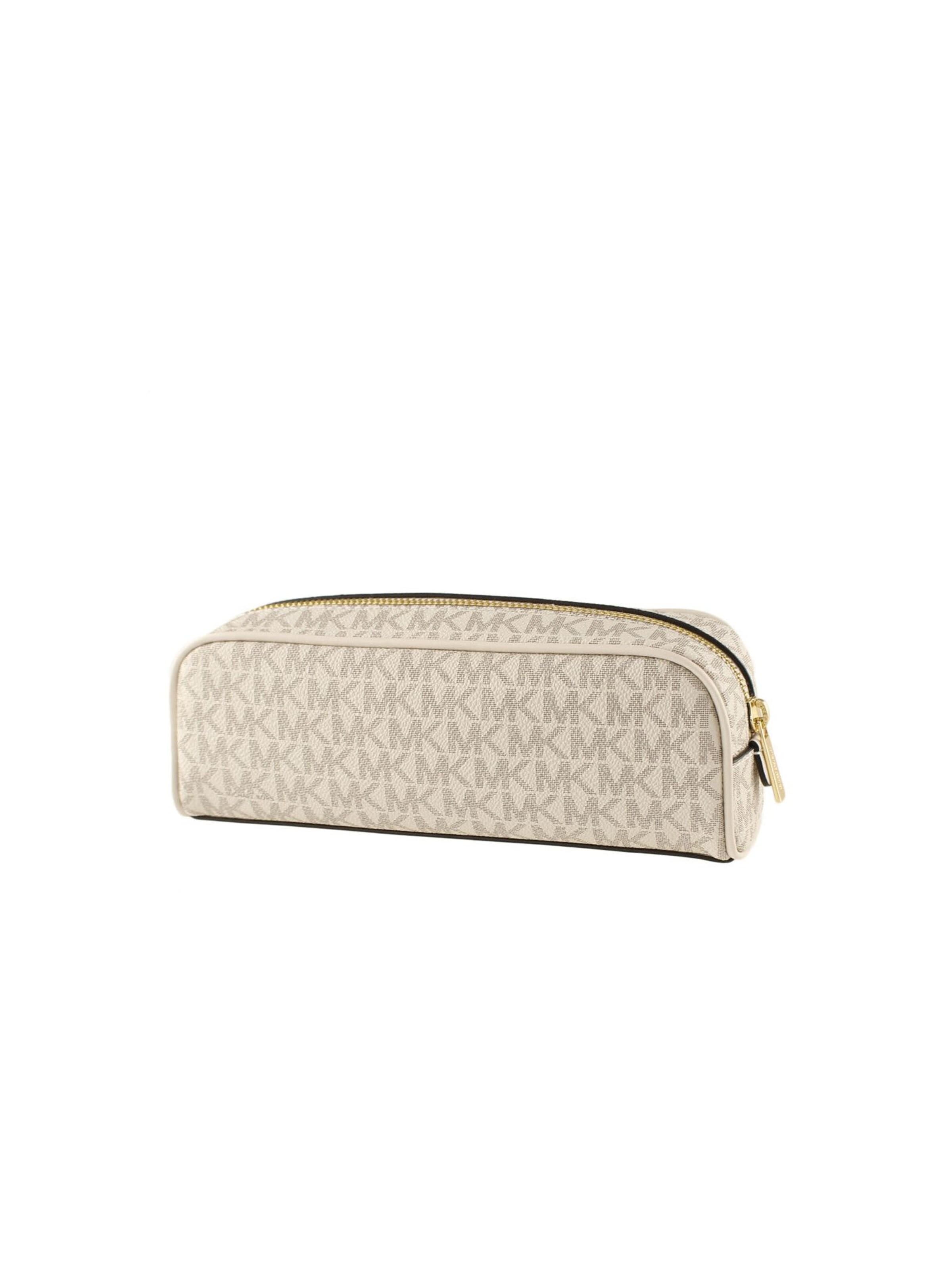 Michael Kors - Bolso de mano 'Giftables Medium Pencil Case' en beige