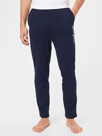 JACK & JONES Pyžamové kalhoty 'MILLER' – modrá: přední strana