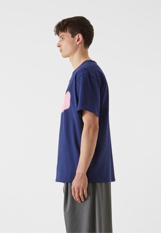 Lost Youth Shirt 'Lost Youth Tee - Wild Room Service' in Blauw