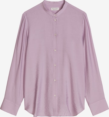 Chemisier Marc O'Polo en violet : devant