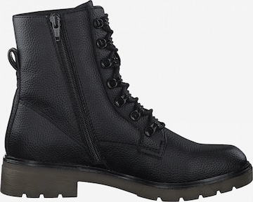 s.Oliver Lace-Up Ankle Boots in Black