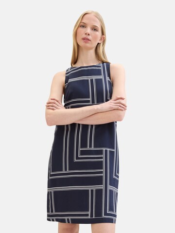 TOM TAILOR Jurk in Blauw