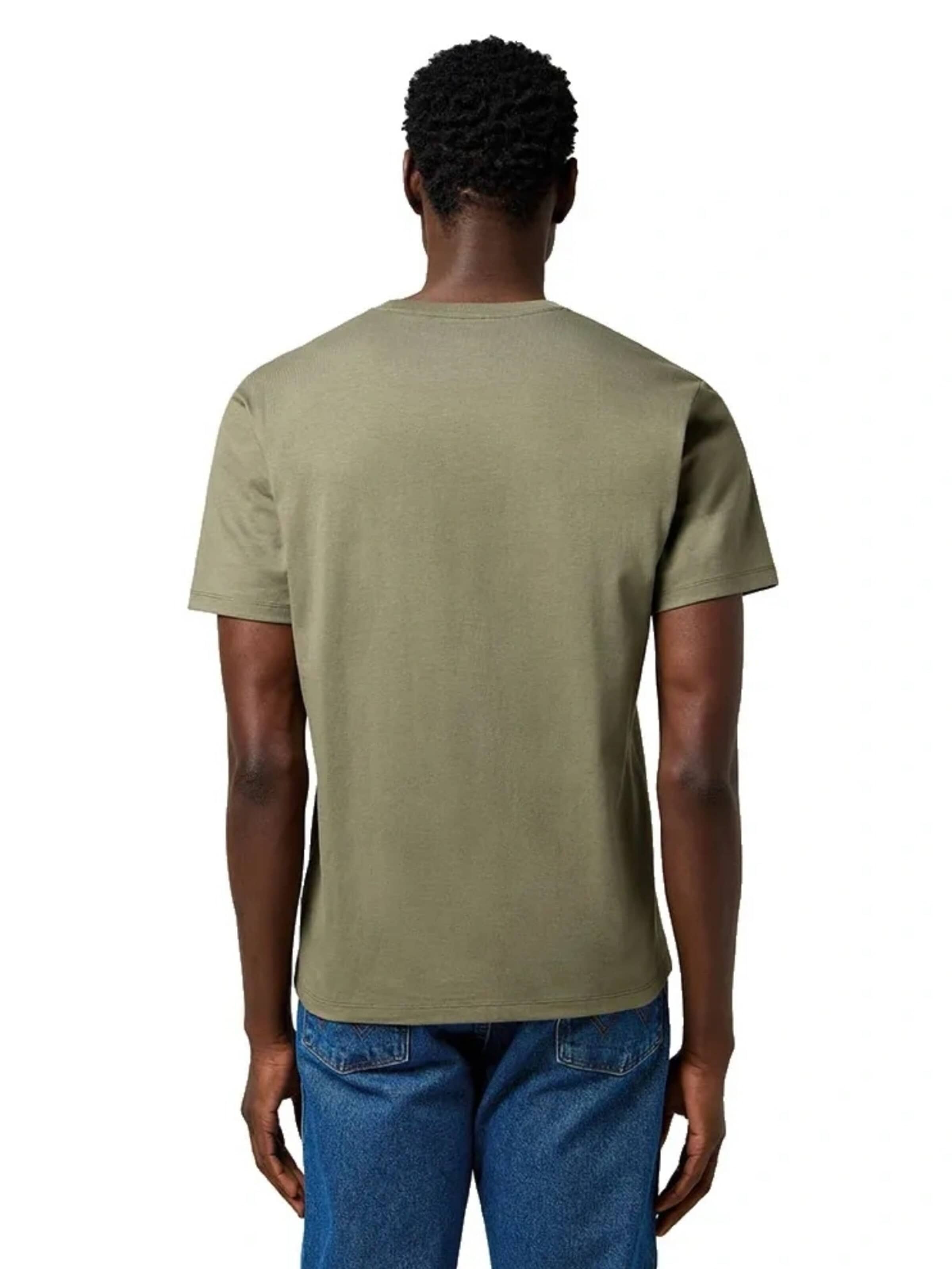 Maglietta di WRANGLER in verde