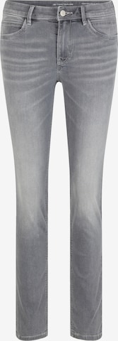 Skinny Jean 'Alexa' TOM TAILOR en gris : devant