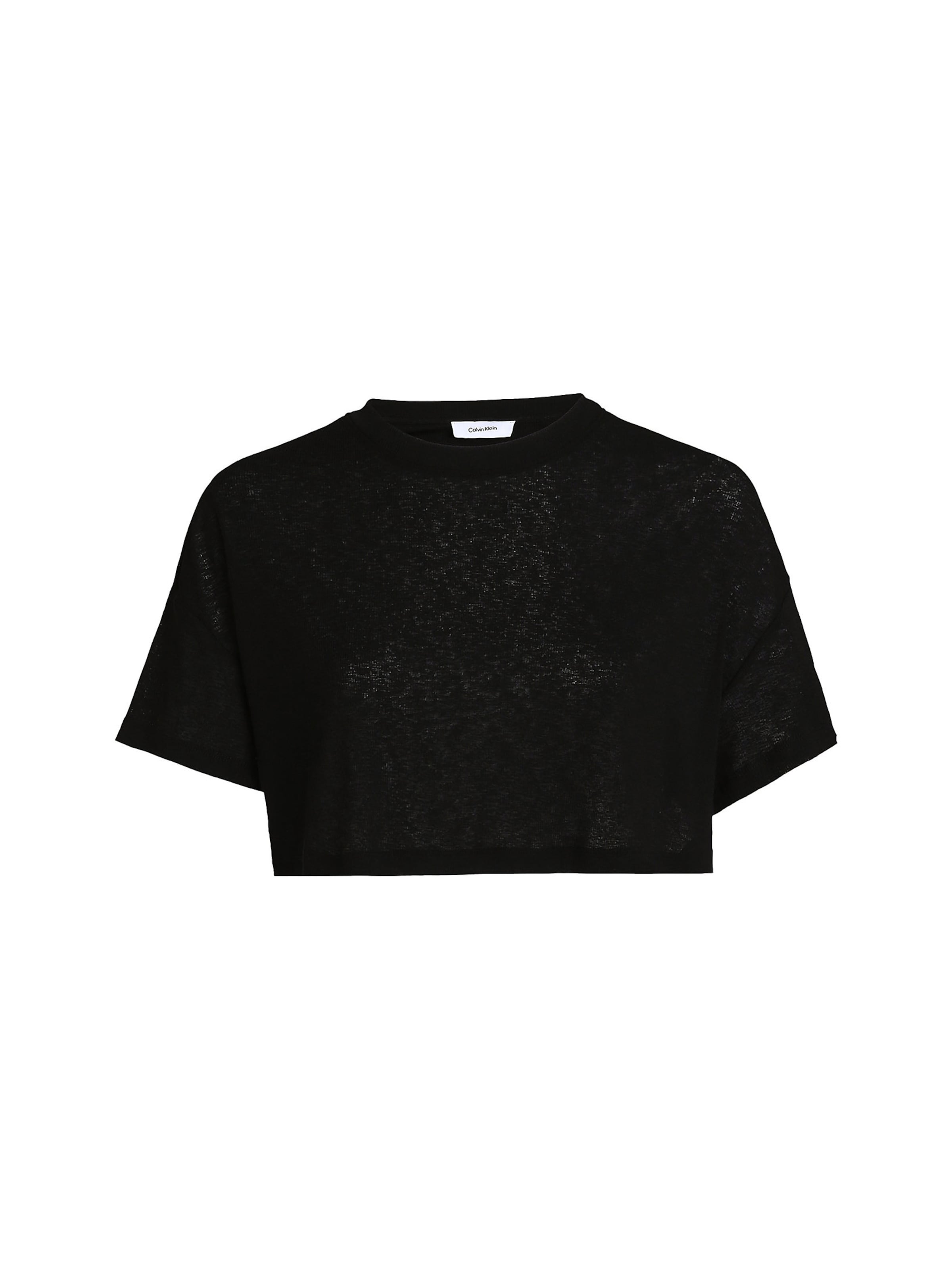 Calvin Klein Swimwear T-shirt en noir, Vue avec produit