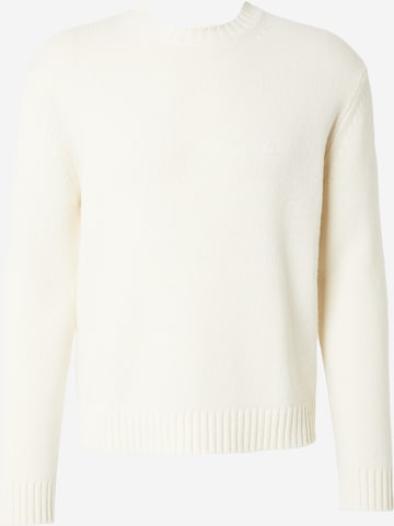 UNITED COLORS OF BENETTON Sweater in White: front