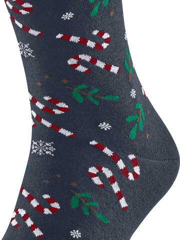 FALKE Socken 'Gift Blizzard'‌‌‌‌‌‌‌‌ in Blau: Vorderseite