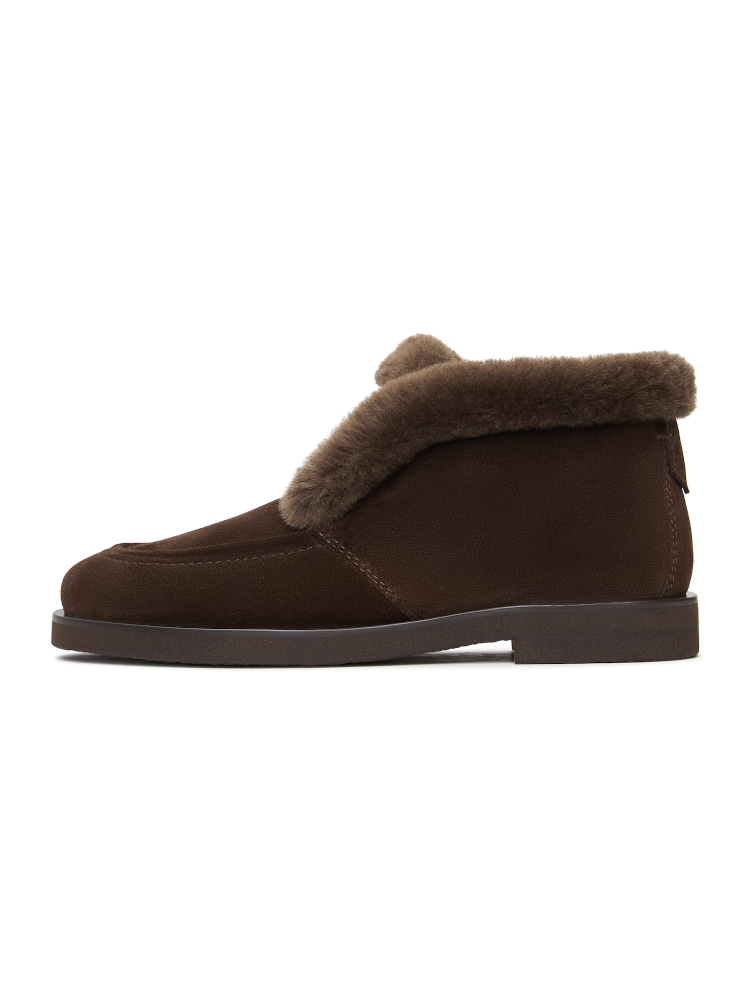 CESARE GASPARI Ankle Boots in Braun: Vorderseite