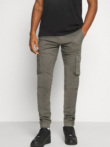 Denim Project regular Bukser 'DPM CARGO' i grå: forside