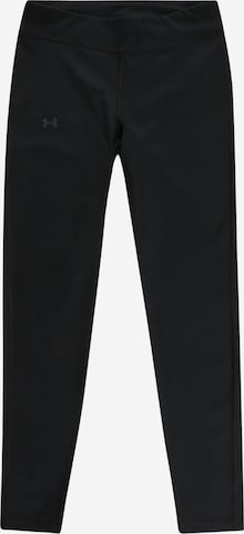 Pantaloni sport 'Motion' de la UNDER ARMOUR pe negru: față