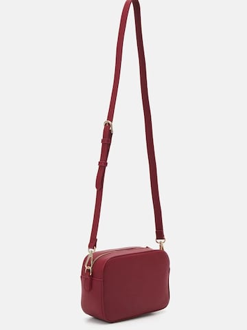 VALENTINO - Bolso de mano 'Sac trotteur Moses Valentino Rosso Scuro' en rojo