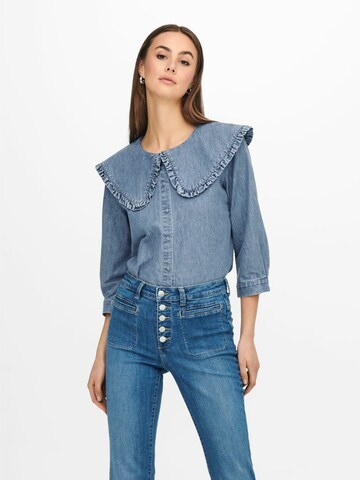 JDY Blouse in Blue: front