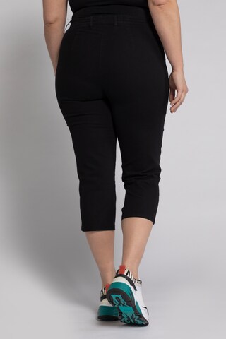 Ulla Popken Slim fit Trousers in Black