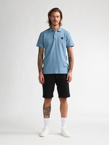 Petrol Industries Poloshirt 'Aceite' in Blau