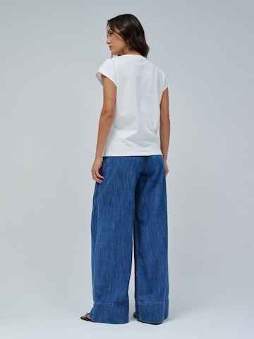 Salsa Jeans T-Shirt in Weiß