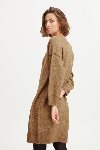 Fransa Knitted dress in Brown