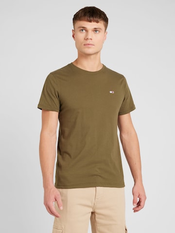 Tommy Jeans Bluser & t-shirts i grøn: forside
