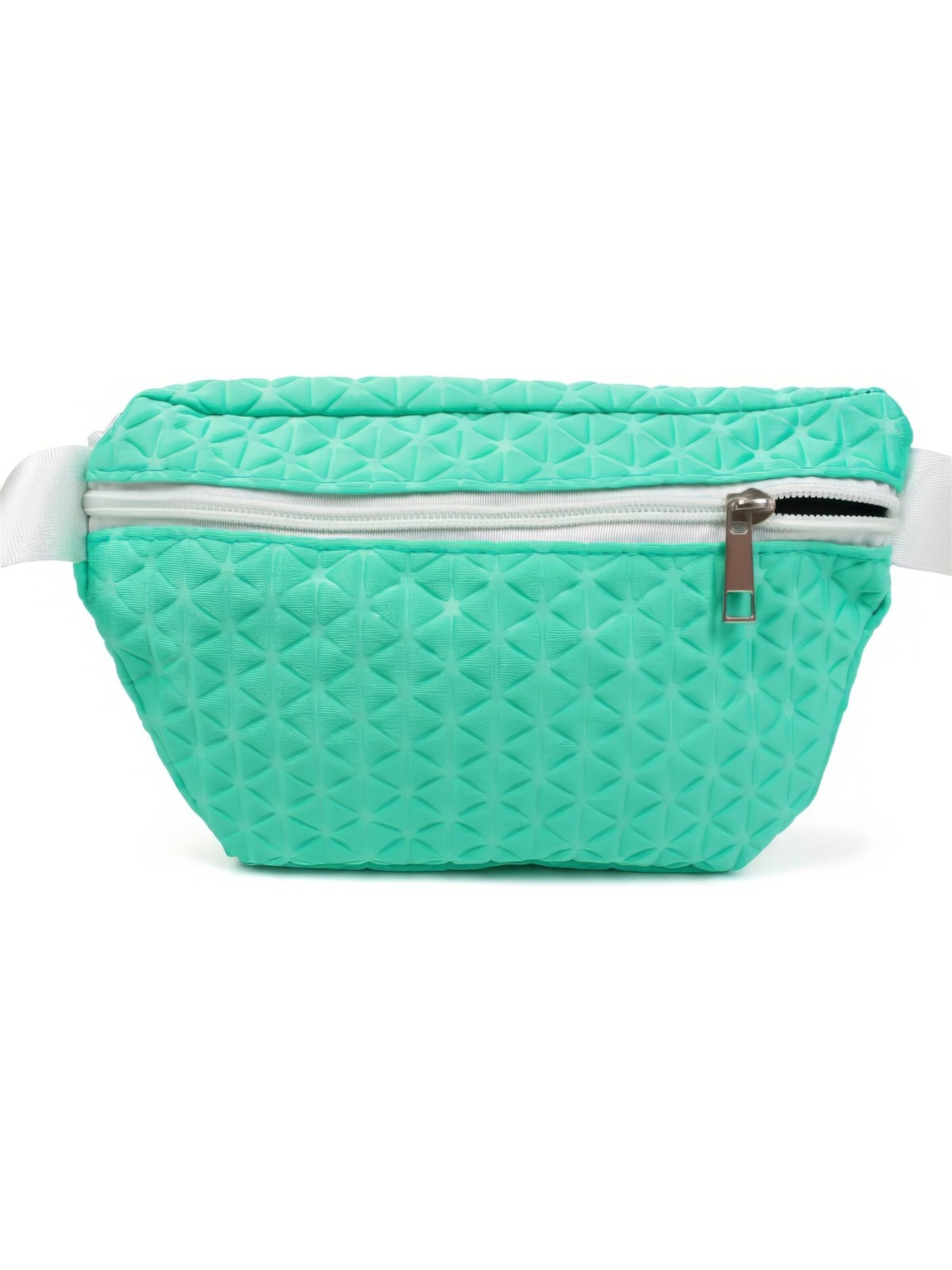 styleBREAKER Gürteltasche 'Bauchtasche geometrische Prägung, Gürteltasche'‌‌‌‌‌‌‌‌‌ in Grün