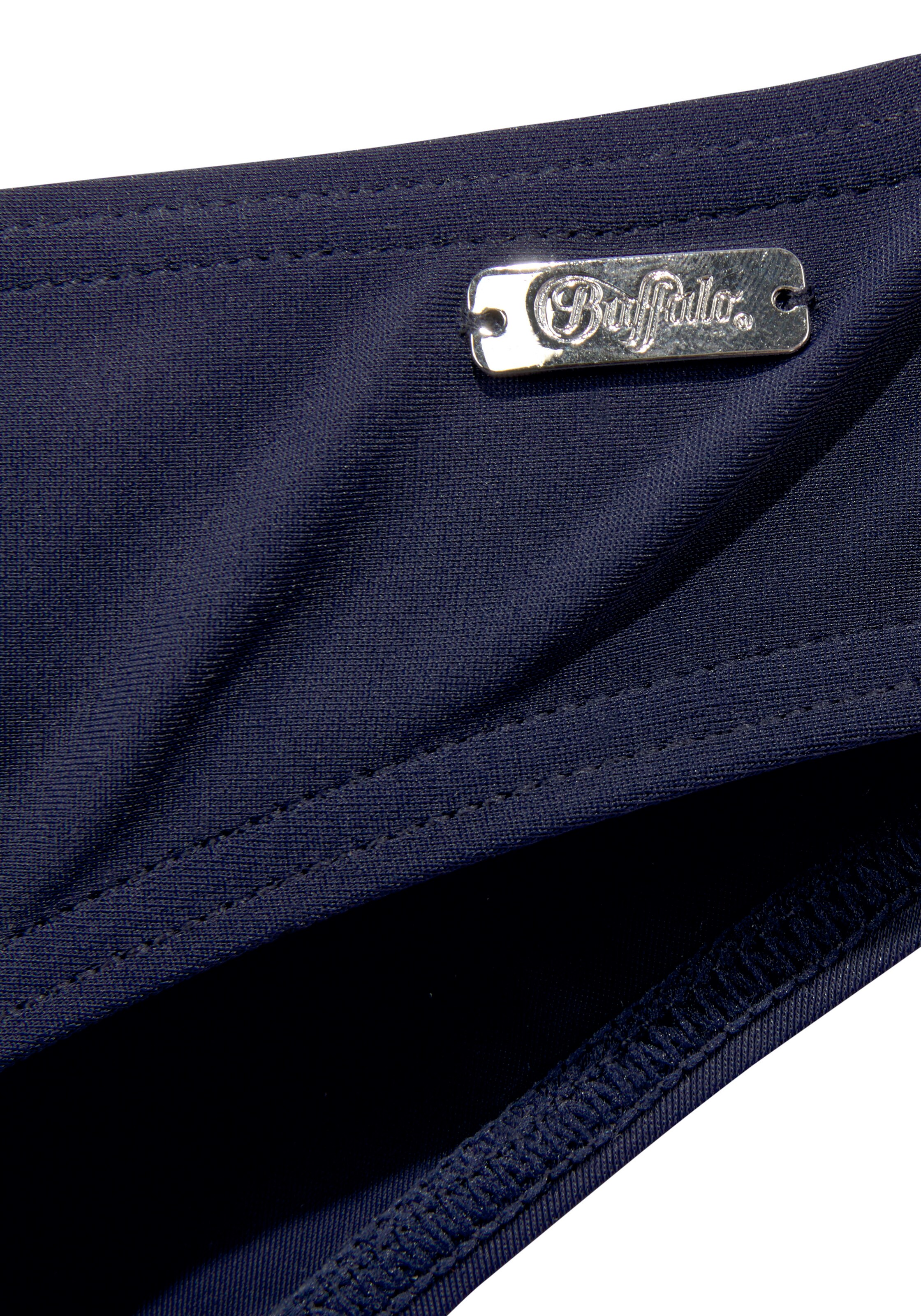 BUFFALO Bandeau Bikini 'Split Buf' i blå