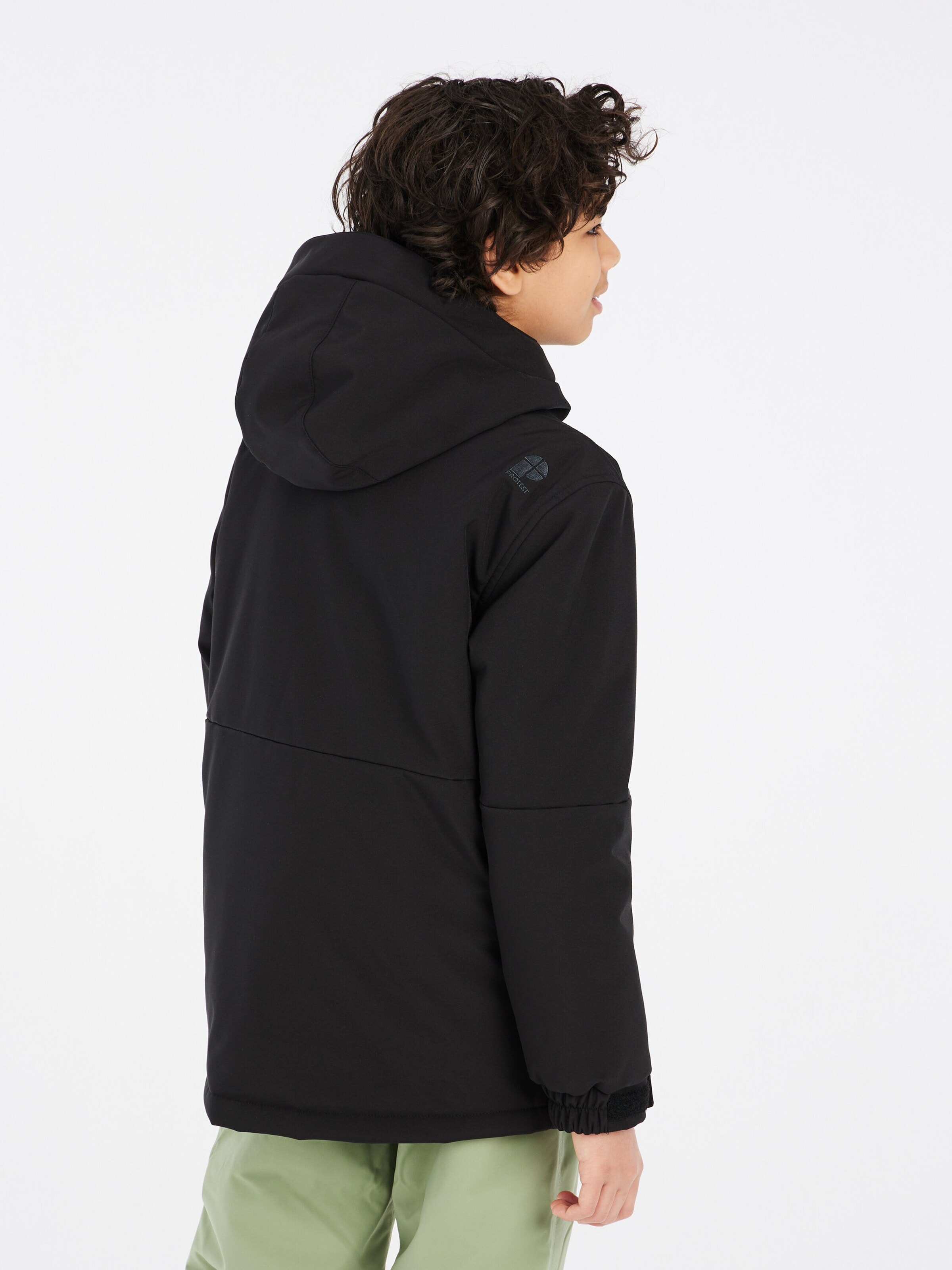 PROTEST Athletic Jacket 'PRTLEO JR' in Black
