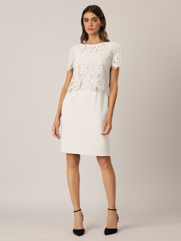 APART Sheath Dress in White