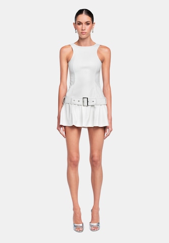 OW Collection Kleid 'Pearl' in Weiß: Vorderseite