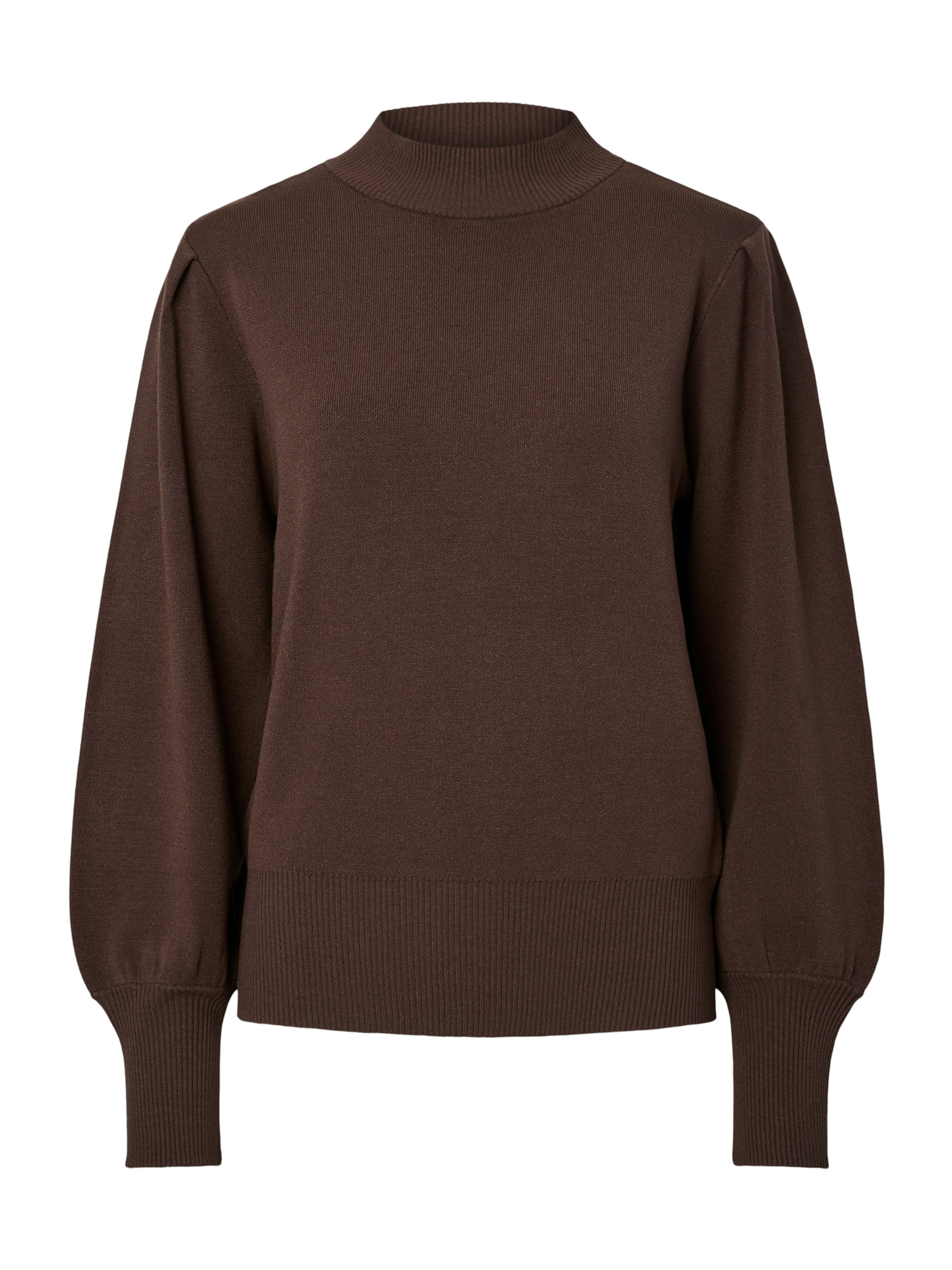 YAS Sweater 'YASFonny' in Brown: front