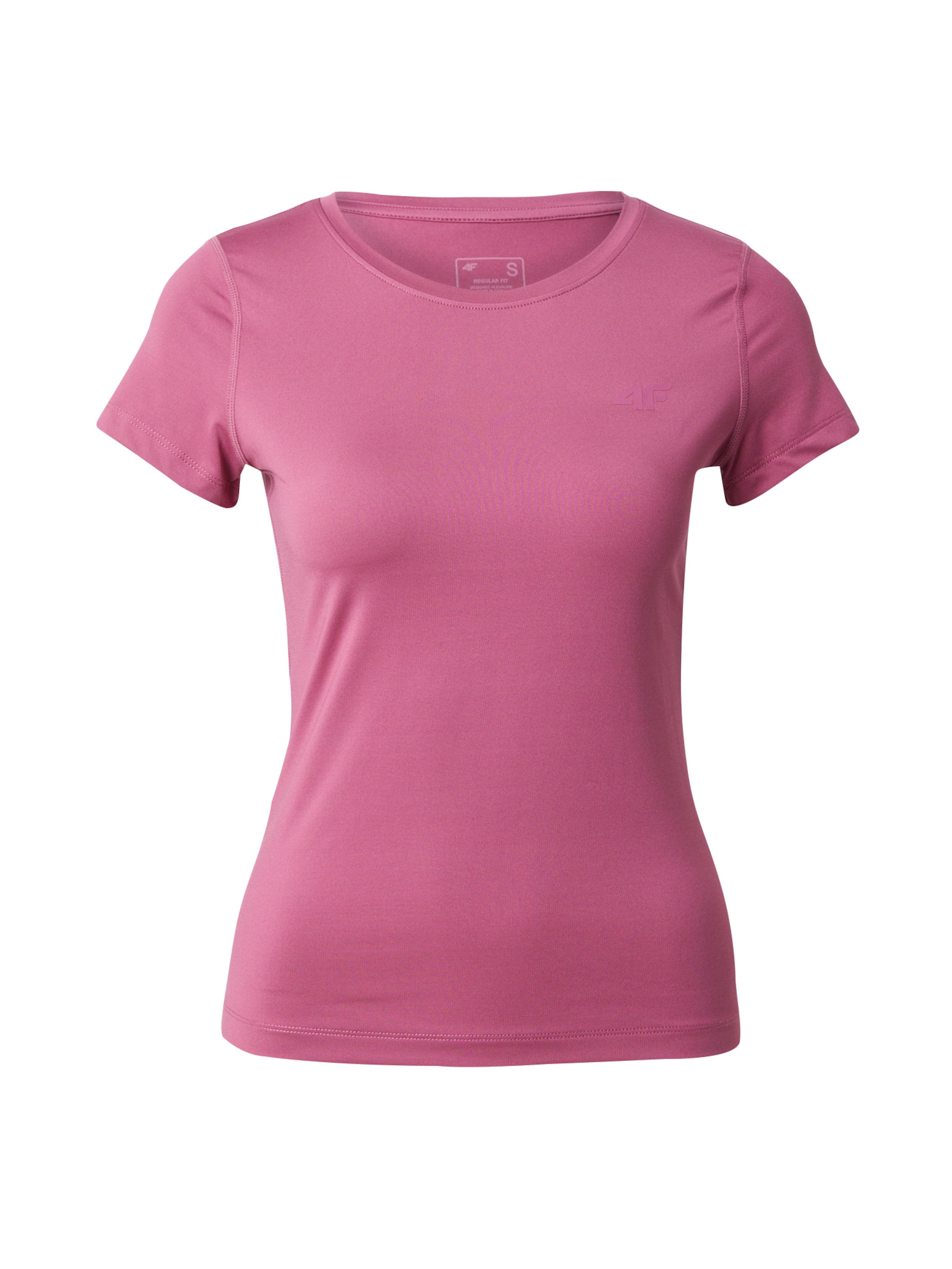 4F Functioneel shirt in Roze: voorkant