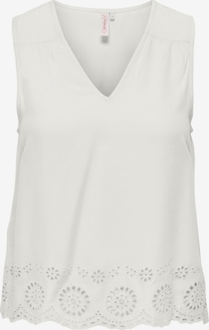 ONLY - Blusa 'Sabira' en blanco: frente