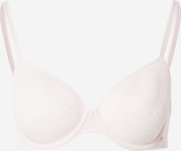 Calvin Klein Underwear T-shirt Behå i rosa: framsida