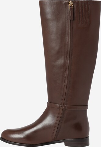 Lauren Ralph Lauren Boots 'BRIDGETTE' in Brown