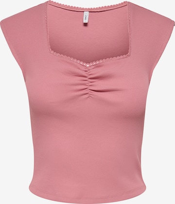 Top 'ONLFENJA' di ONLY in rosa: frontale