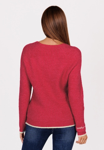 Key Largo Sweter 'Caro' w kolorze różowy