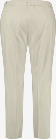 SAMOON Loosefit Plissert bukse i beige