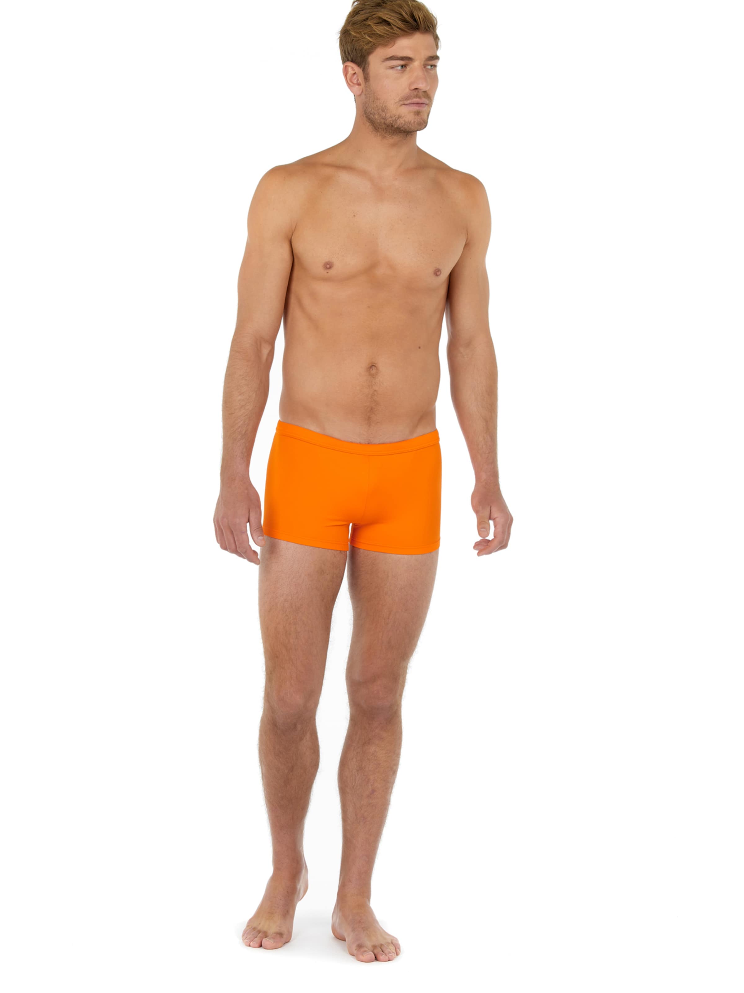 HOM Bathing trunks ' Sea Life ' in Orange