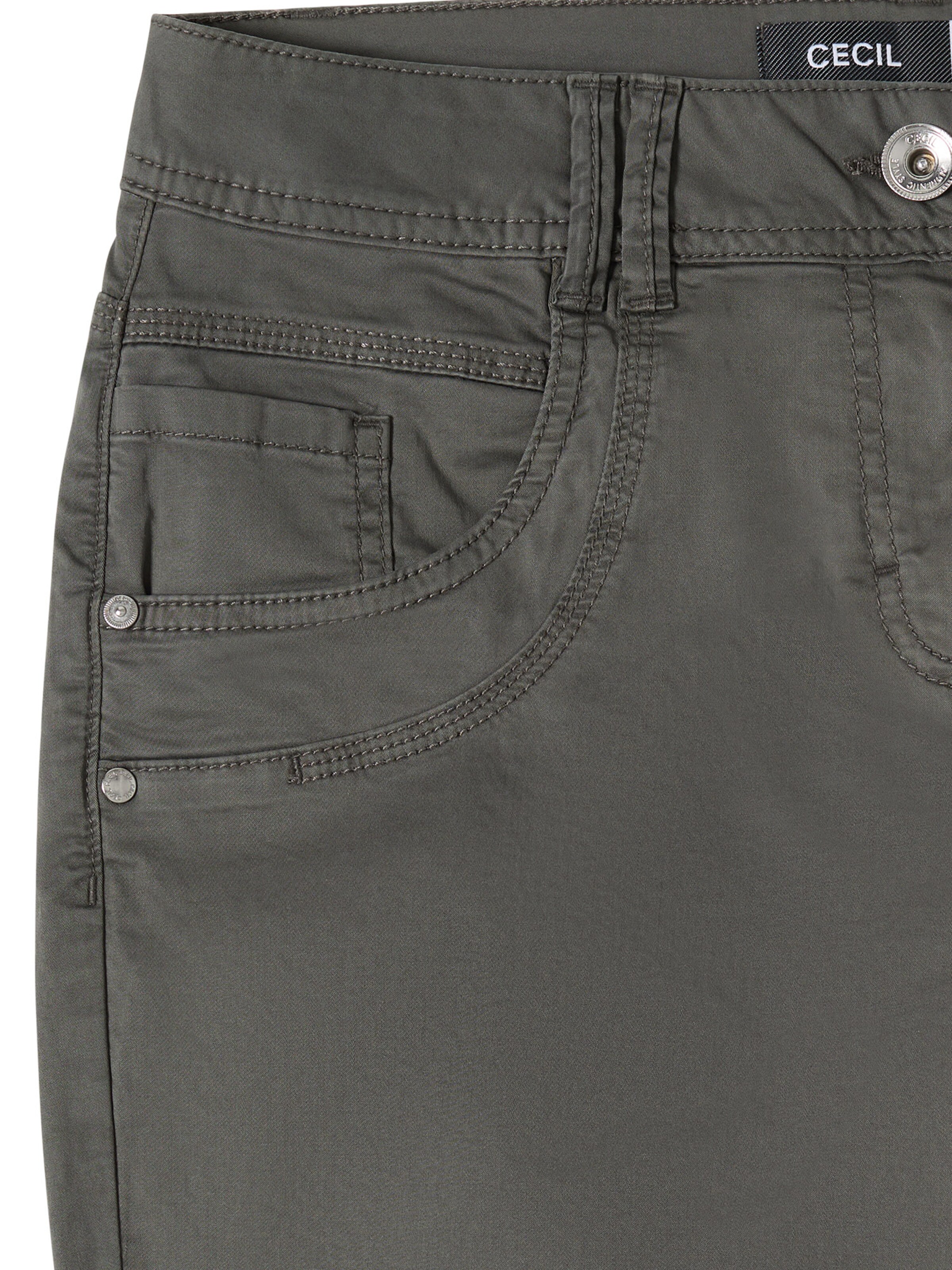 CECILregular Hlače 'Scarlett' - zelena boja