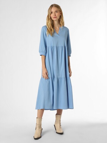 Robe ' Zora ' Marie Lund en bleu : devant