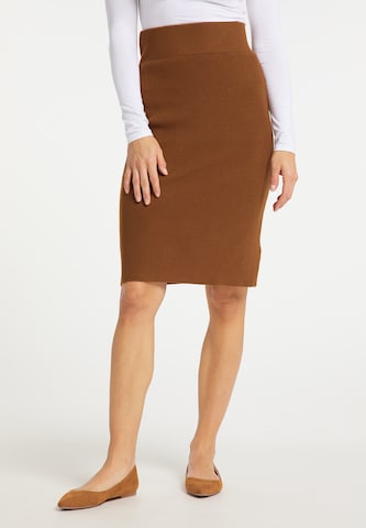 Usha Skirt in Brown: front