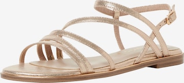 Tamaris Sandale in Gold: Vorderseite