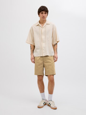 JACK & JONES Loose fit Pants in Beige