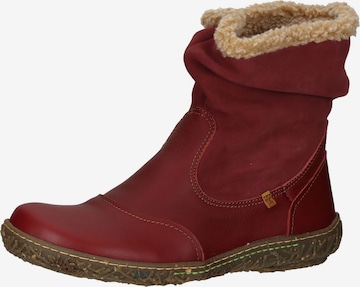 EL NATURALISTA Ankle Boots in Red: front